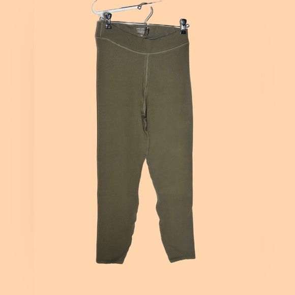 NWT Good American Ribbed High-Waisted Stretchy Leggings in Sea Turtle, 2XL/3XL - Picture 3 of 10